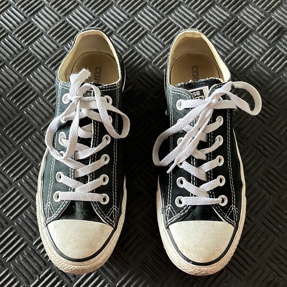 Womens Size 8.5 Black (Low Top) Classic All Star Converse
